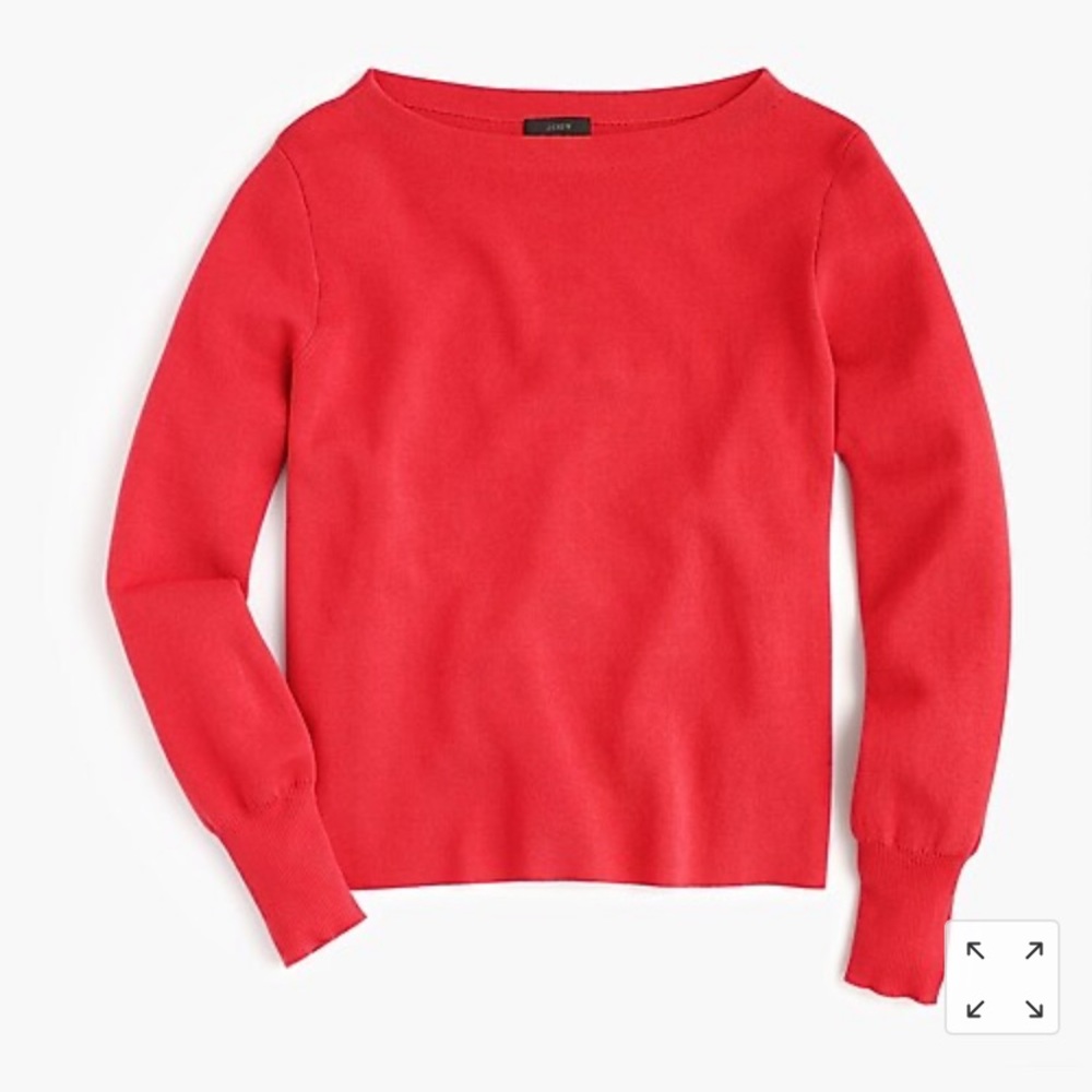 NWT Jcrew subtle boatneck sweater.